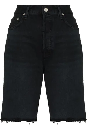 AGOLDE Shorts denim al ginocchio