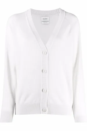 Barrie Cardigan con dettaglio a coste