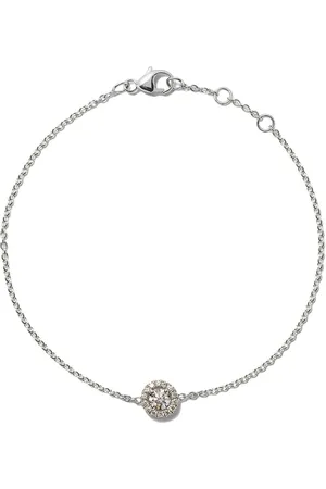 De Beers Bracciale Aura in oro bianco 18 carati con diamanti