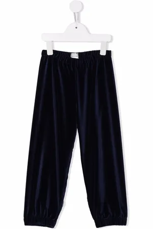Il gufo Pantaloni sportivi con effetto velluto