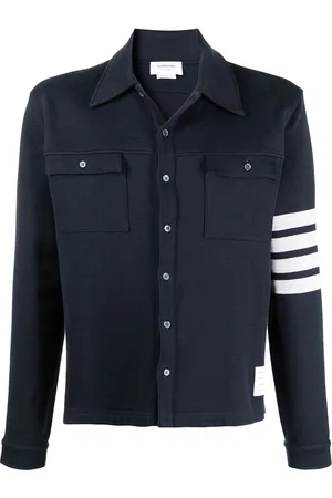 Thom Browne Giacca-camicia con bottoni