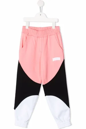 Msgm Pantaloni sportivi con design color-block