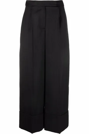 Simone Rocha Pantaloni a gamba ampia crop