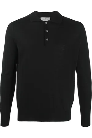 CANALI Polo in lana merino