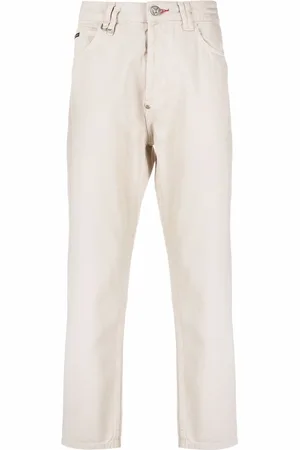 Philipp Plein Jeans Iconic con taglio a carota