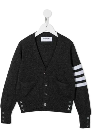 Thom Browne Cardigan con dettaglio righe