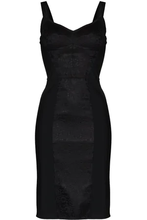 Dolce & Gabbana Abito midi con effetto jacquard