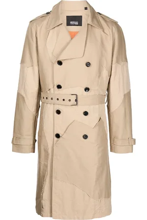 MOSTLY HEARD RARELY SEEN Cappotto doppiopetto bicolore