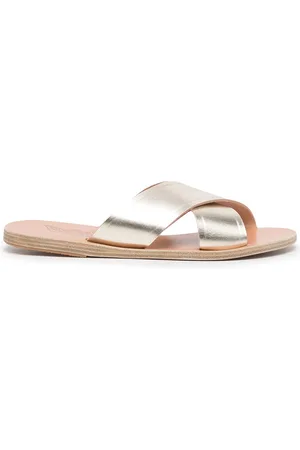 Ancient Greek Sandals Sandali Thais metallizzati