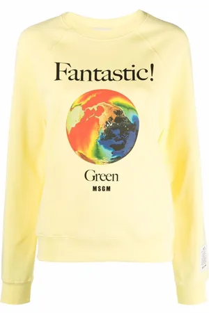 Msgm Felpa con stampa Fantastic