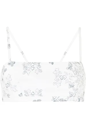 Macgraw Top Abbey con stampa crop