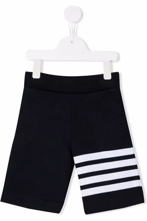 Thom Browne Shorts sportivi con dettaglio a righe