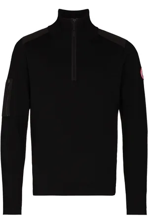 Canada Goose Felpa Stormont con mezza zip