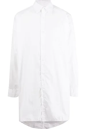 YOHJI YAMAMOTO Camicia con effetto stropicciato