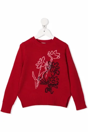 Il gufo Maglione a fiori