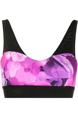 Marchesa Notte Reggiseno sportivo Coco a fiori