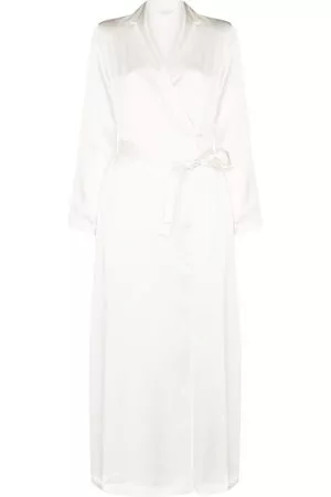 La Perla Donna Accappatoi e vestaglie - Vestaglia con cintura - Bianco