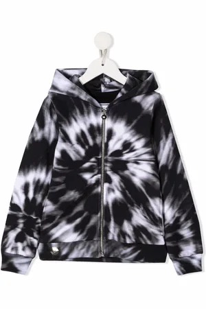 Philipp Plein Felpa con fantasia tie dye