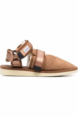 SUICOKE Sandali con fodera in shearling