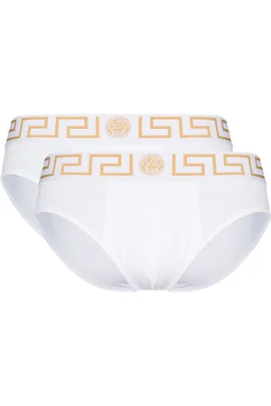 VERSACE Set di slip con motivo Chiave Greca