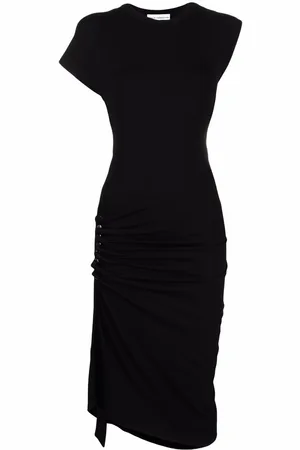 Paco rabanne Abito midi asimmetrico