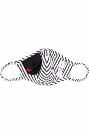 Anya Hindmarch Mascherina a righe