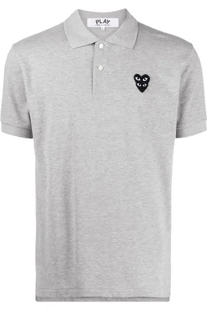 Comme des Garçons Polo con doppio cuore