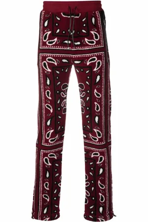AMIRI Pantaloni sportivi con stampa bandana
