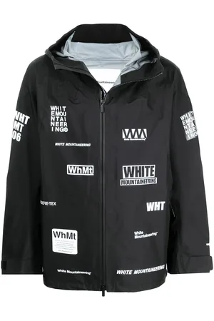 WHITE MOUNTAINEERING Giacca leggera con stampa