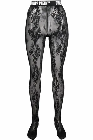 Philipp Plein Tights a fiori
