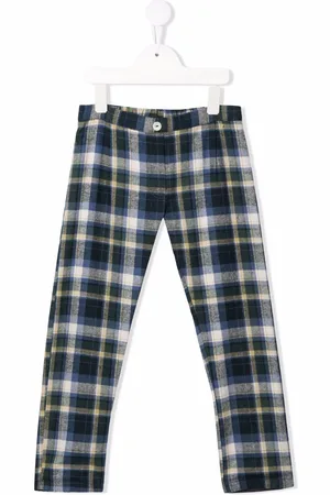 SIOLA Pantaloni slim a quadri