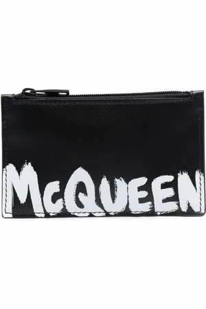 Alexander McQueen Portafoglio con stampa