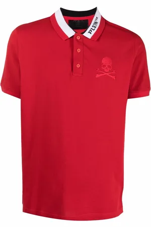 Philipp Plein Polo con ricamo