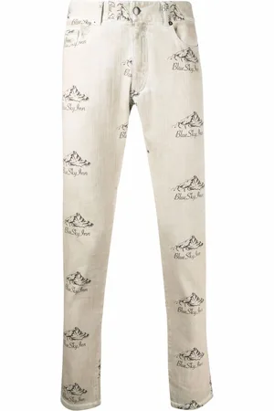 BLUE SKY INN Pantaloni con stampa