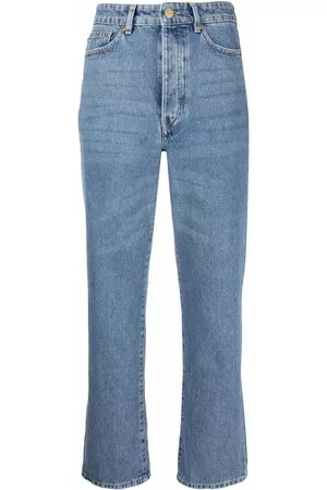 By Malene Birger Donna Jeans straight - Jeans dritti crop - Blu