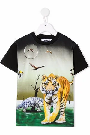 Molo T-shirt Surreal World con stampa