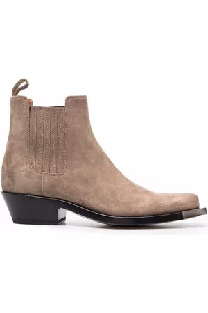 Buttero Donna Stivaletti - Stivaletti con punta quadrata - Marrone