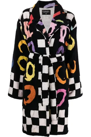 CHANEL Vestaglia a quadri CC 1995
