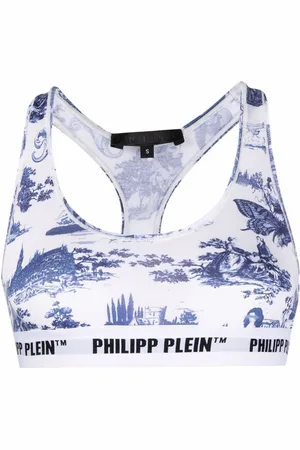 Philipp Plein Reggiseno En Plein Air con logo