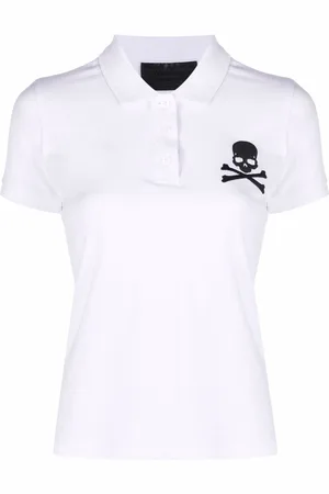 Philipp Plein Polo con applicazione