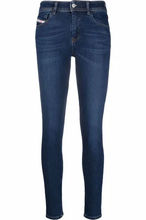 Diesel Jeans dritti con applicazione