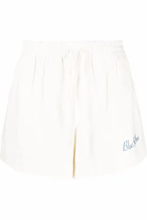 BLUE SKY INN Shorts sportivi con ricamo