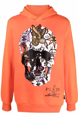 Philipp Plein Felpa con stampa grafica