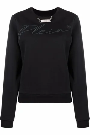 Philipp Plein Felpa Signature con ricamo