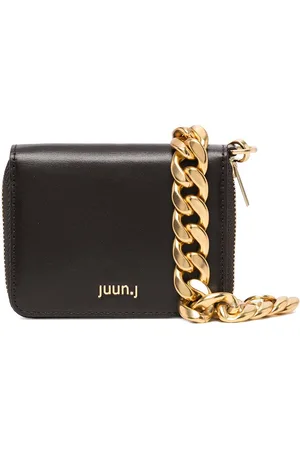 JUUN.J Portafoglio con placca logo