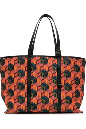 MCM Borsa tote Patricia con monogramma cubico