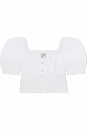 Dolce & Gabbana Blusa con logo DG