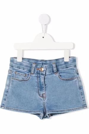 Chiara Ferragni Shorts denim con applicazione