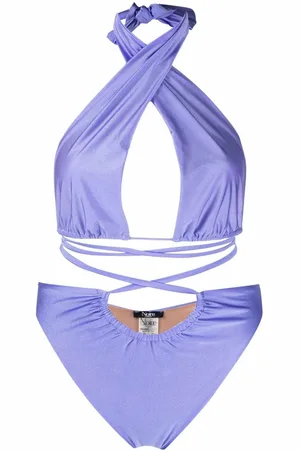 Noire Swimwear Costume intero con allacciatura al collo