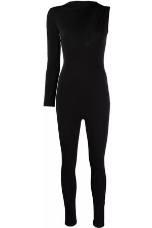Alchemy Donna Tute lunghe - Tuta intera con dettaglio cut-out x Lia Aram - Nero